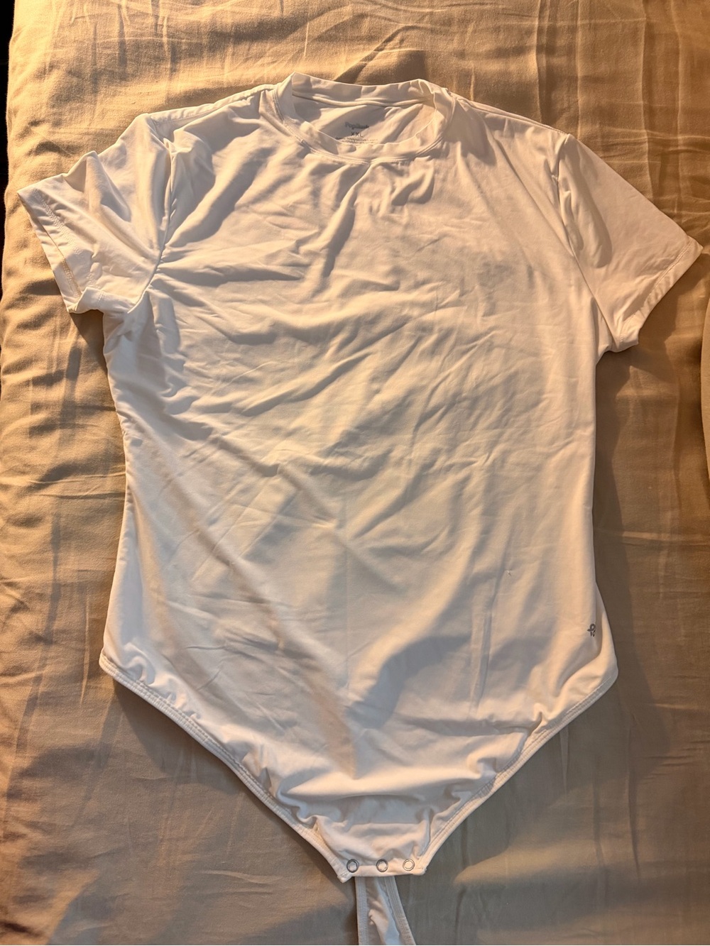 Popilush White Shapewear Top | XXL | NWT Condition | Stretch Sculpting Tee